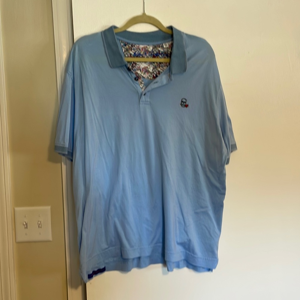 Robert Graham Skull Polo Size 2XL
